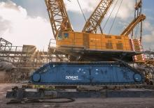 Lánctalpas daruk - rácsos gém Demag CC 8800-1