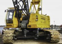 Lánctalpas daruk - rácsos gém Hitachi CX 900 HD