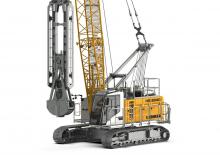 Lánctalpas daruk - rácsos gém Liebherr HS 8040.1