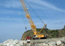 Lánctalpas daruk - rácsos gém Liebherr HS 895 HD
