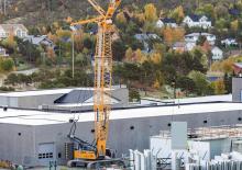 Lánctalpas daruk - rácsos gém Liebherr LR 1250.1