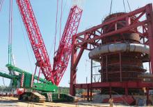 Lánctalpas daruk - rácsos gém Liebherr LR 1750/2