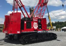 Lánctalpas daruk - rácsos gém Manitowoc MLC100-1