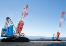 Lánctalpas daruk - rácsos gém Hitachi Sumitomo SCX3500-3