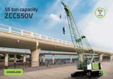 Lánctalpas daruk - rácsos gém Zoomlion ZCC550V