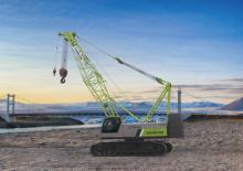 Lánctalpas daruk - rácsos gém Zoomlion ZCC850H
