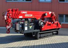 Lánctalpas daruk - teleszkópos gém UNIC B-780.2