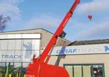 Lánctalpas daruk - teleszkópos gém GirafTrack GT 3 C
