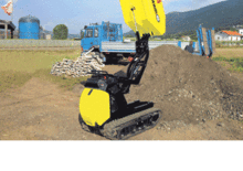 Lánctalpas dömperek Yanmar 60 DHE