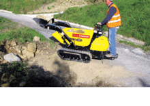 Lánctalpas dömperek Yanmar 80 HI