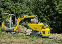 Lánctalpas dömperek Wacker Neuson DT10
