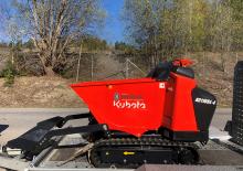 Lánctalpas dömperek Kubota KC110SL-4