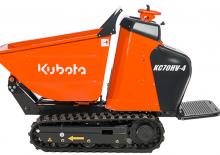 Lánctalpas dömperek Kubota KC70HV-4