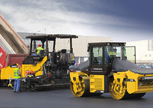 Lánctalpas finiserek Volvo ABG8820