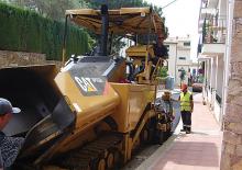 Lánctalpas finiserek Caterpillar AP655D