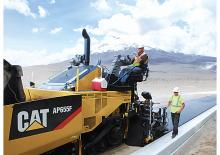 Lánctalpas finiserek Caterpillar AP655F