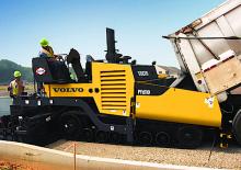Lánctalpas finiserek Volvo PF 6110