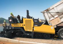 Lánctalpas finiserek Volvo PF6110