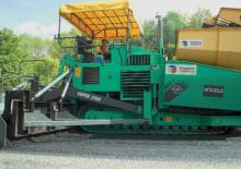 Lánctalpas finiserek Vögele Super 2500