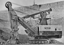 Lánctalpas kotrók Bucyrus 150-RH
