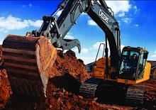 Lánctalpas kotrók John Deere Construction 210G