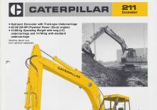 Lánctalpas kotrók Caterpillar 211