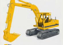 Lánctalpas kotrók Caterpillar 213LC