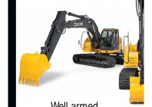 Lánctalpas kotrók John Deere Construction 225D
