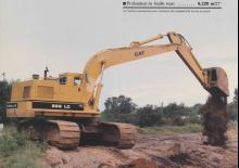 Lánctalpas kotrók Caterpillar 229