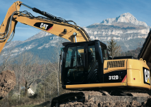 Lánctalpas kotrók Caterpillar 312D L