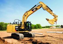 Lánctalpas kotrók Caterpillar 316E