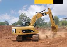 Lánctalpas kotrók Caterpillar 320D