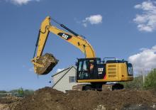 Lánctalpas kotrók Caterpillar 320F L