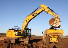 Lánctalpas kotrók Caterpillar 336E LN