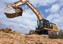 Lánctalpas kotrók Caterpillar 349E