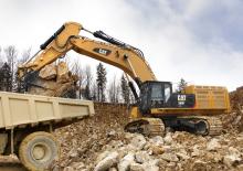 Lánctalpas kotrók Caterpillar 390F L