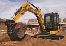 Lánctalpas kotrók JCB 67C-1