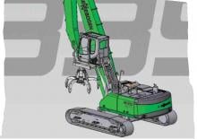 Lánctalpas kotrók Sennebogen 835 R-special