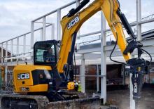 Lánctalpas kotrók JCB 85Z-2