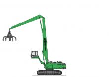 Lánctalpas kotrók Sennebogen 870 R-special
