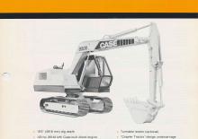 Lánctalpas kotrók Case 880B