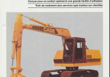 Lánctalpas kotrók Case 880D