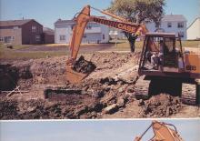 Lánctalpas kotrók Case 888