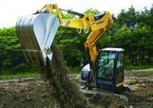 Lánctalpas kotrók Yanmar B 7 -6 CR