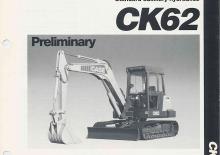 Lánctalpas kotrók Case CK62
