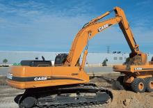 Lánctalpas kotrók Case CX 225 MSR