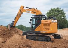 Lánctalpas kotrók Case CX145D SR