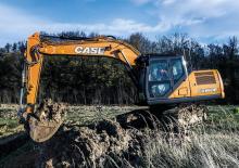 Lánctalpas kotrók Case CX160E
