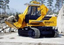 Lánctalpas kotrók BRØYT D 600 T