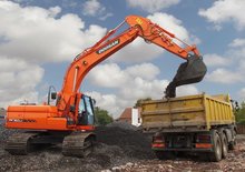 Lánctalpas kotrók Doosan DX 160 LC